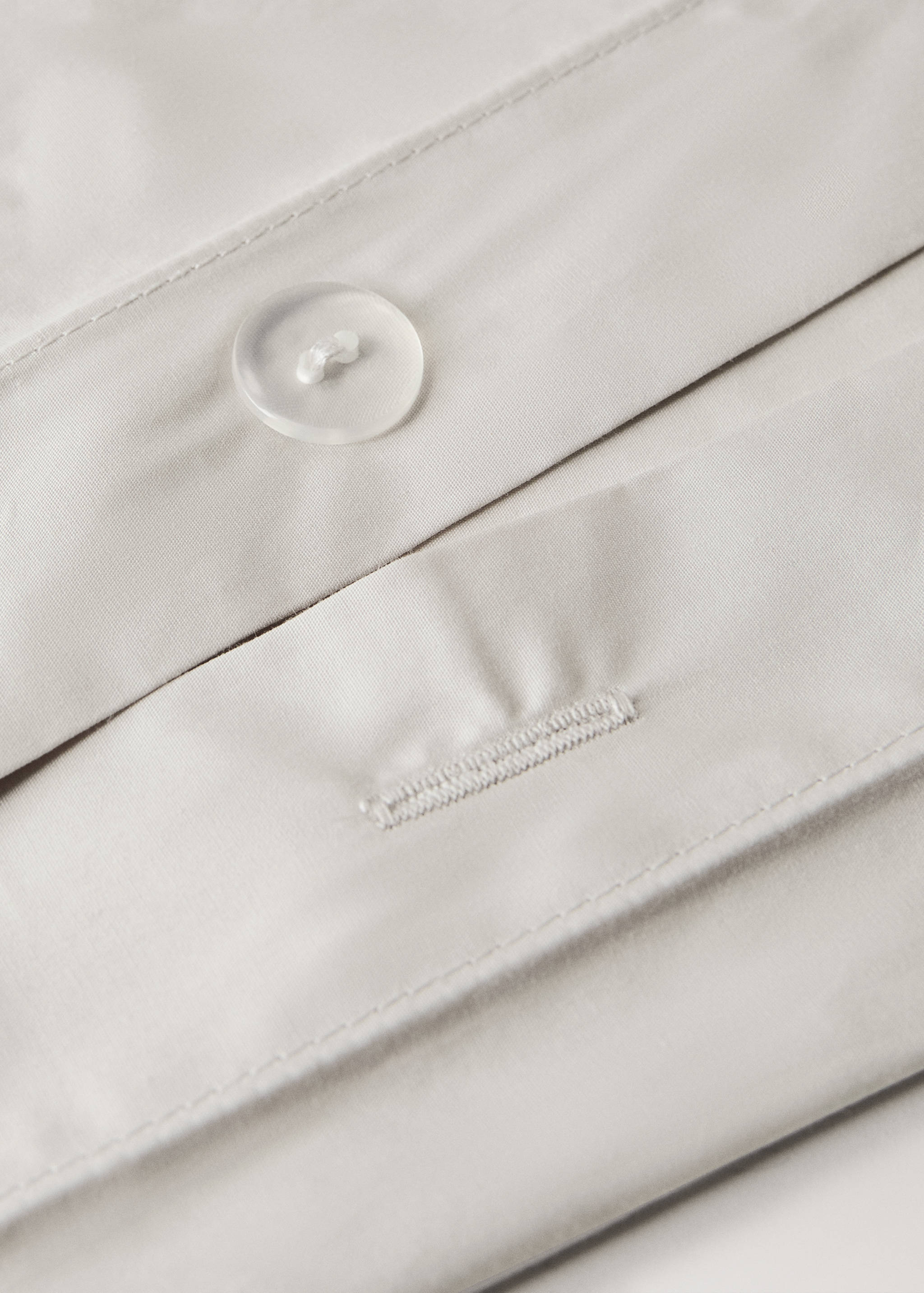 Bettbezug aus Baumwoll-Perkal mit Fadendichte 300 für 90 cm Bett - Detail des Artikels 2