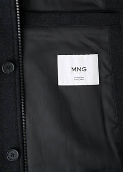 Wool-blend jacket with pockets — Dark Heather Grey 8