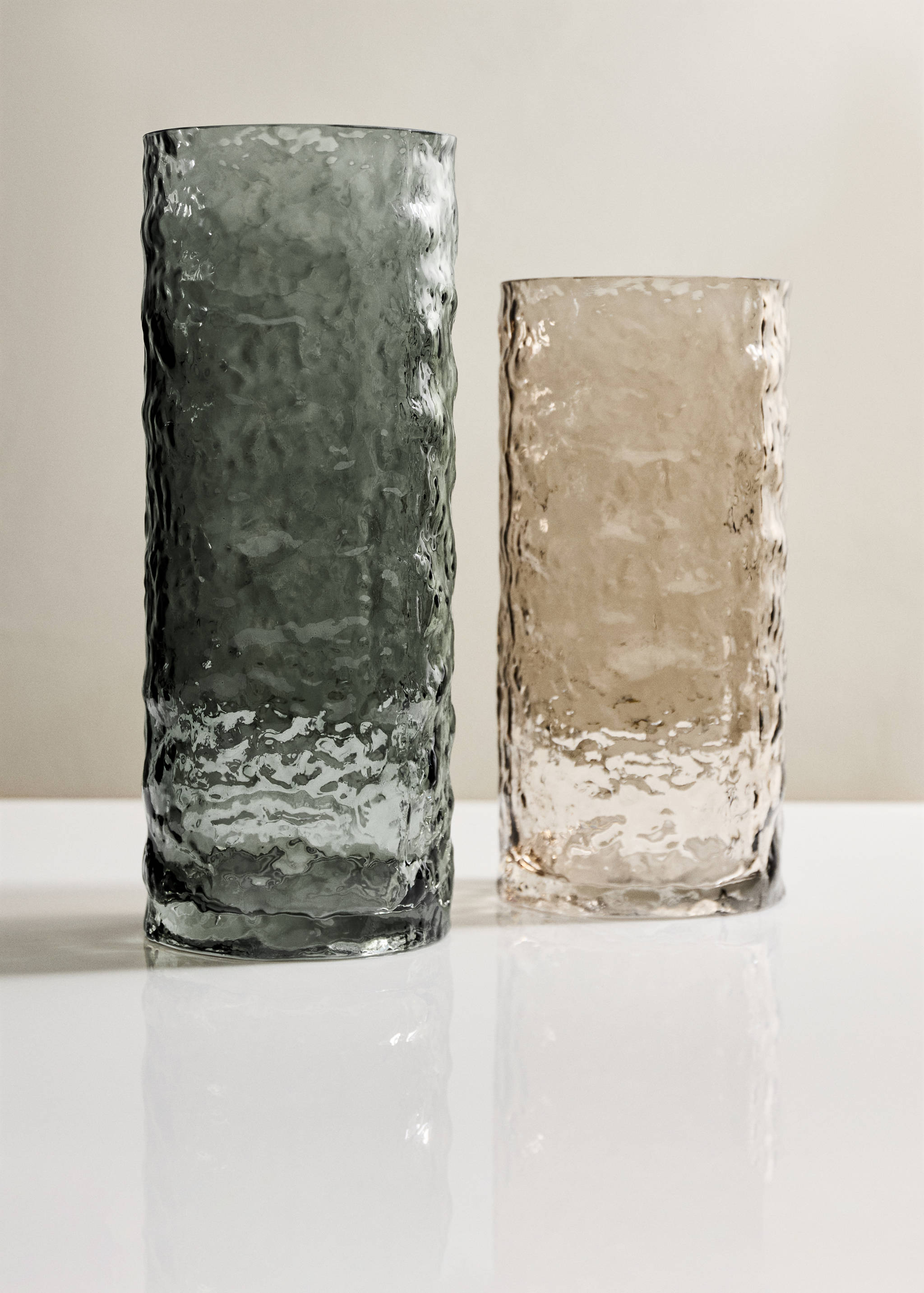 100% relief glass vase - General plane