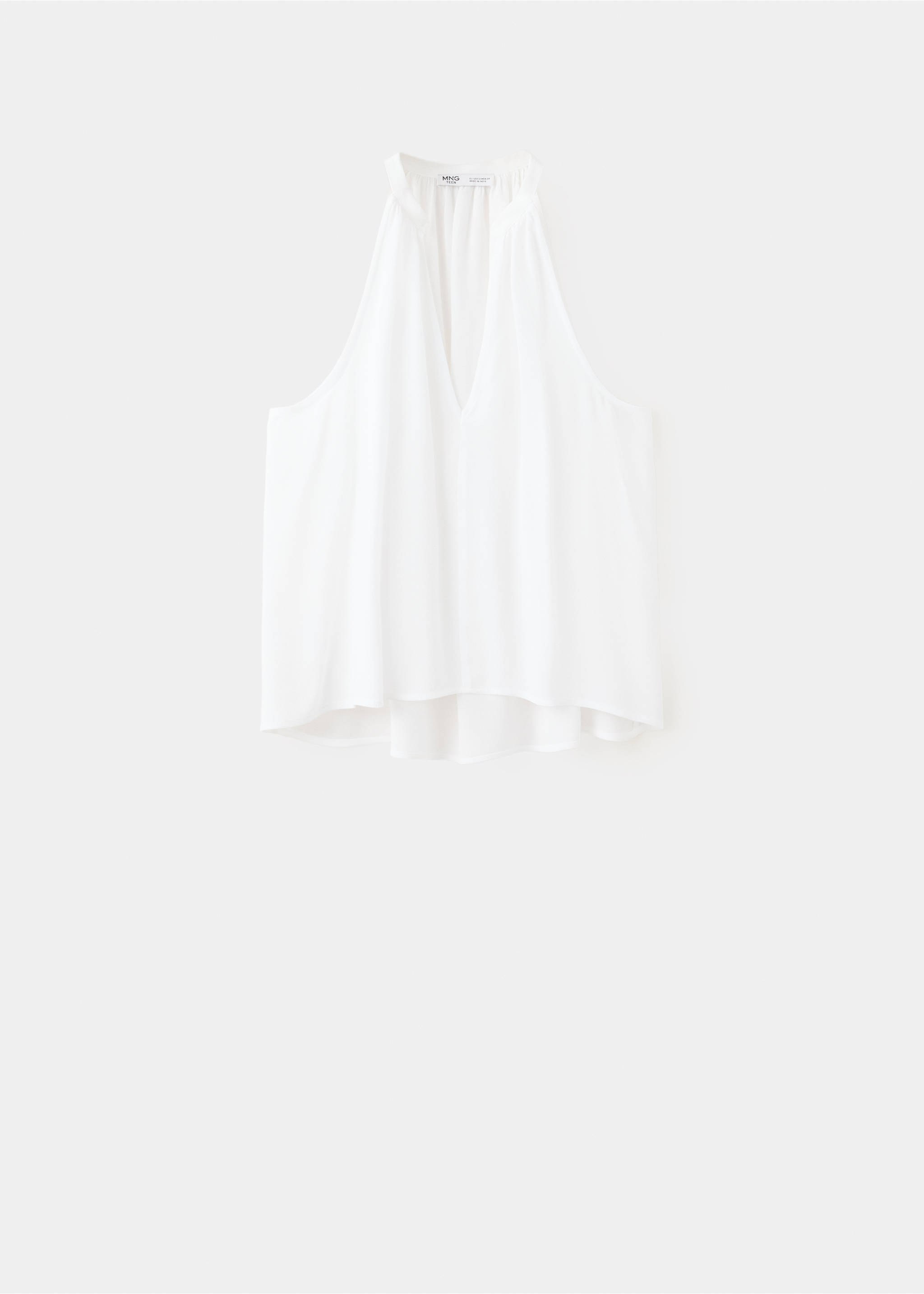 Asymmetric fluid top - Article without model, Off White. Ref: 37013279-00.