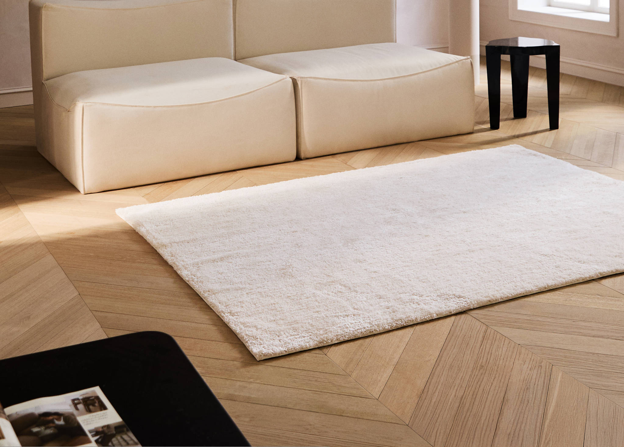 Large soft-texture rug - Panoramic plane