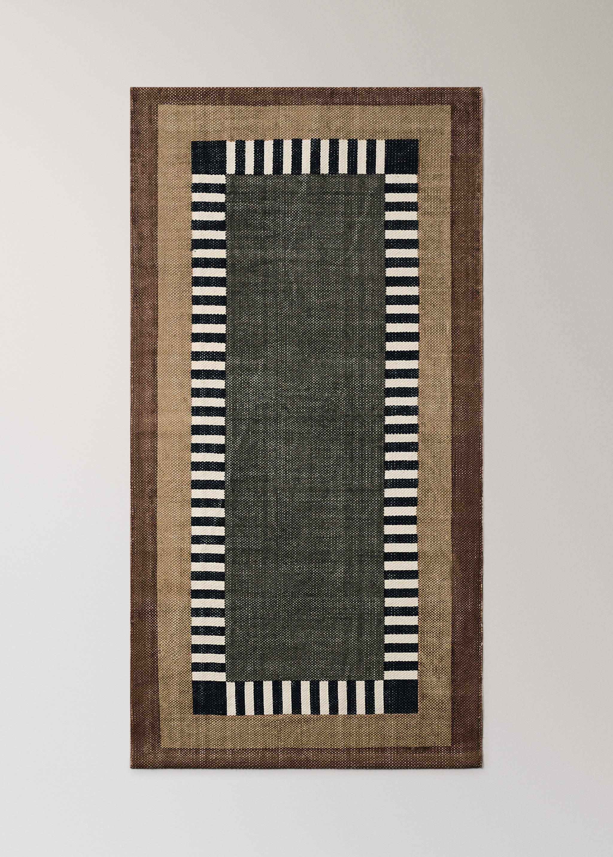 Geometric print rug 60x120cm - Article without model