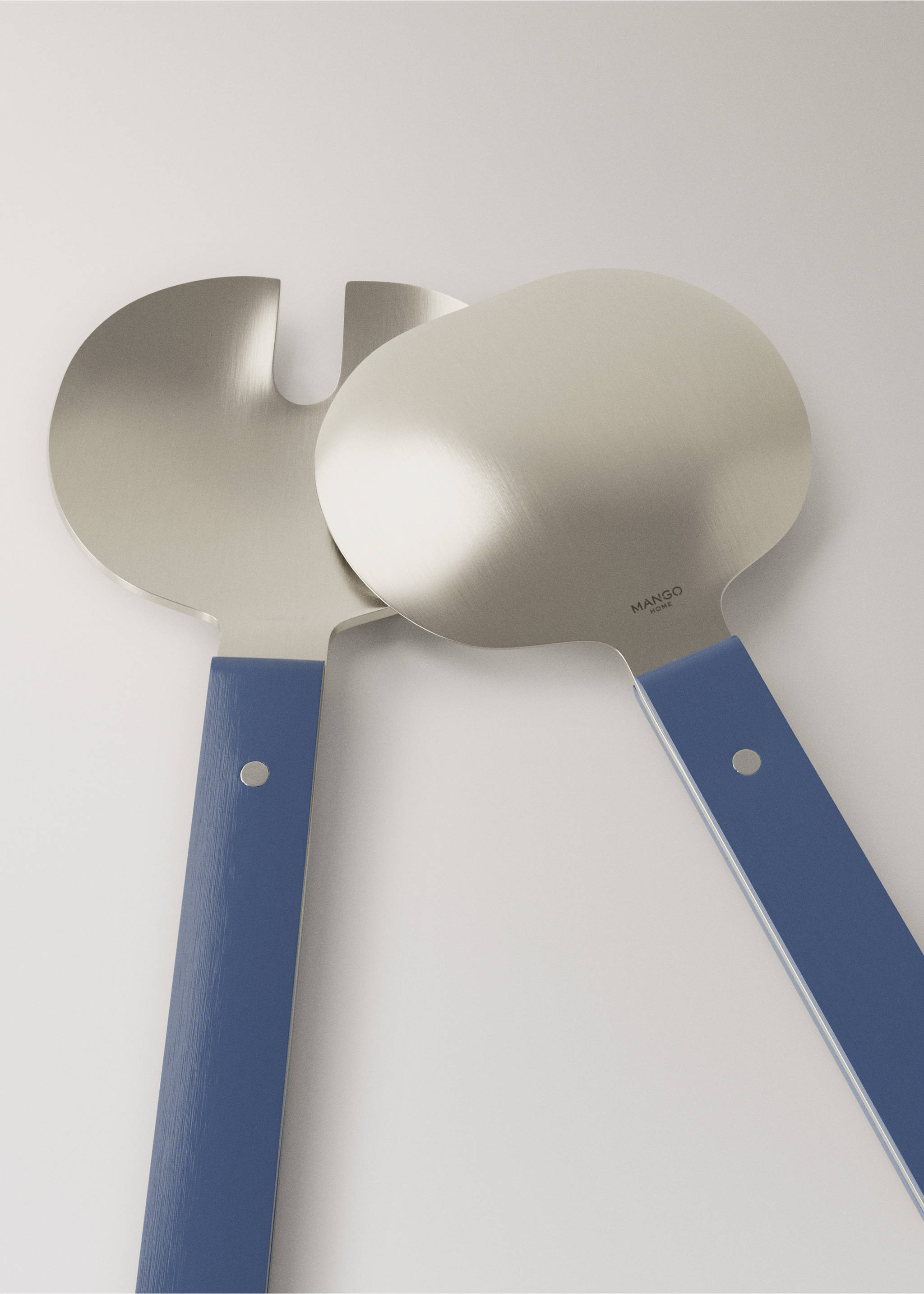 2-piece stainless steel serving cutlery set - Details of the article 2, Ink Blue. Ref: 37013301-00.