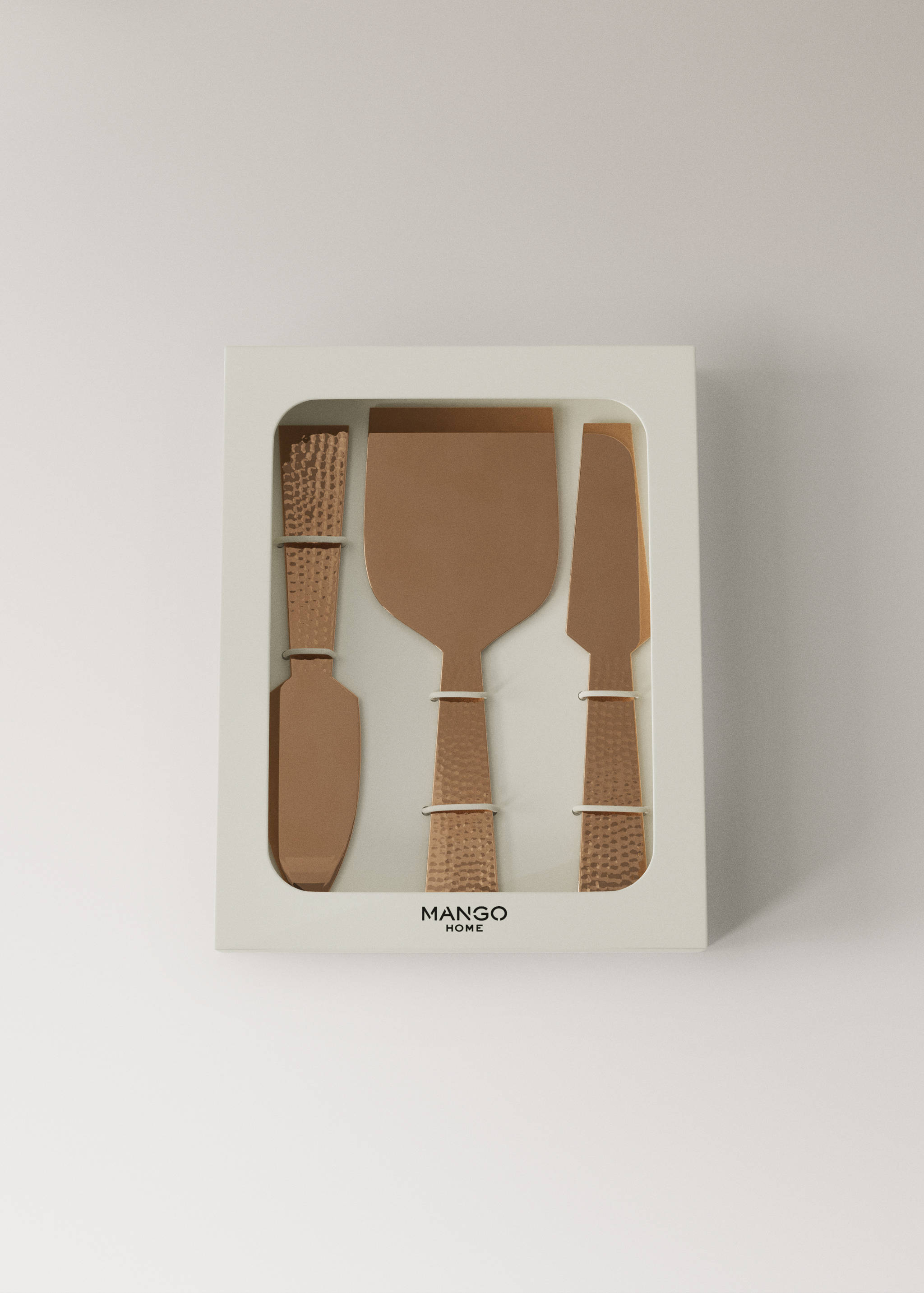 Hammered stainless steel cutlery set - Details of the article 3
