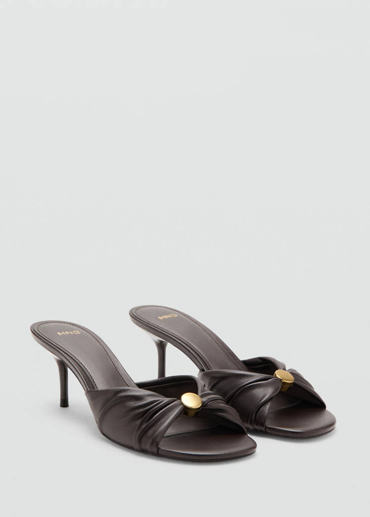 Scarpa Con Tacco E Abalorio