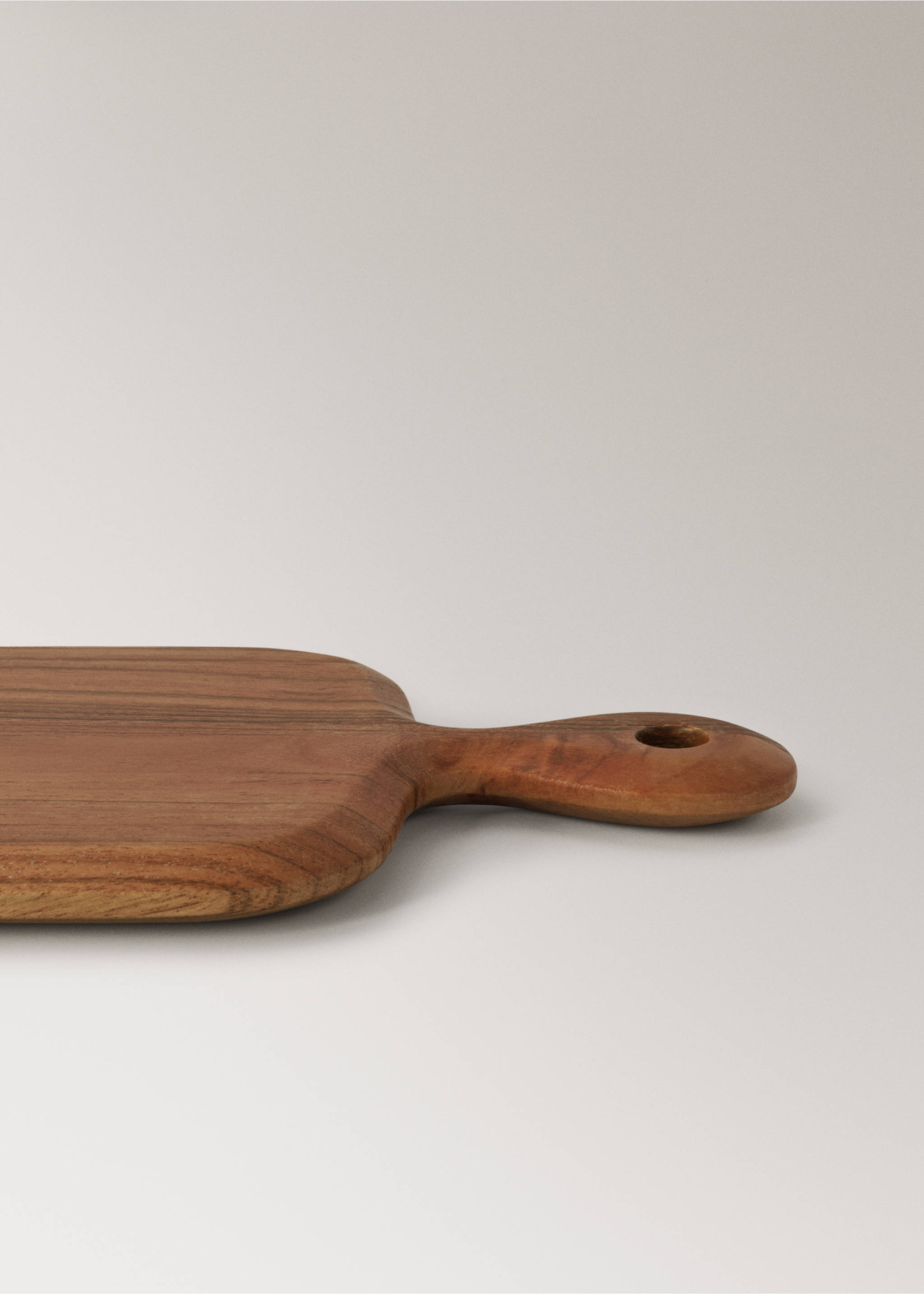 Small acacia wood chopping board - Details of the article 1, Brown. Ref: 37013306-00.