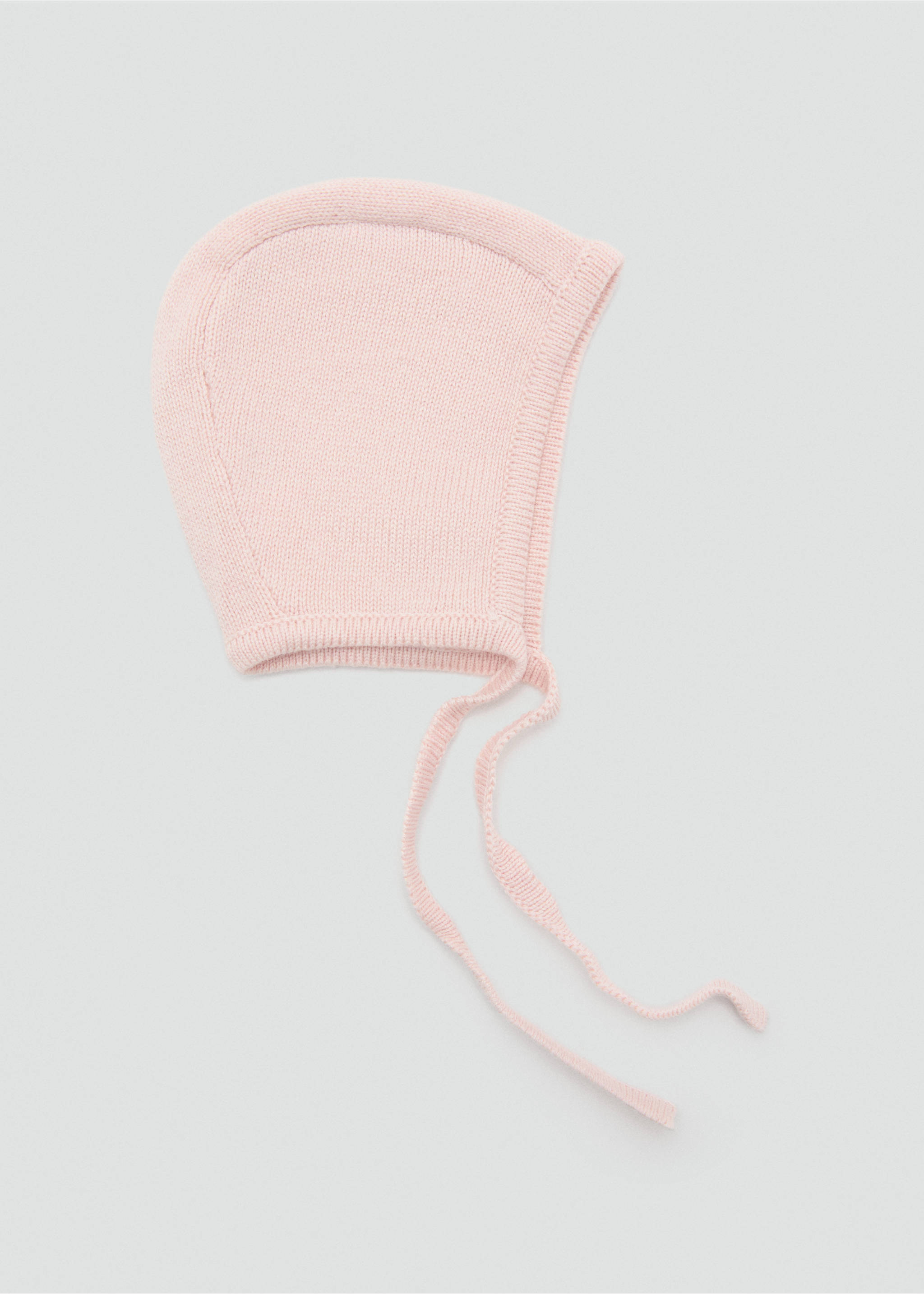 Knitted bonnet - Article without model, Light Pink. Ref: 37013309-00.