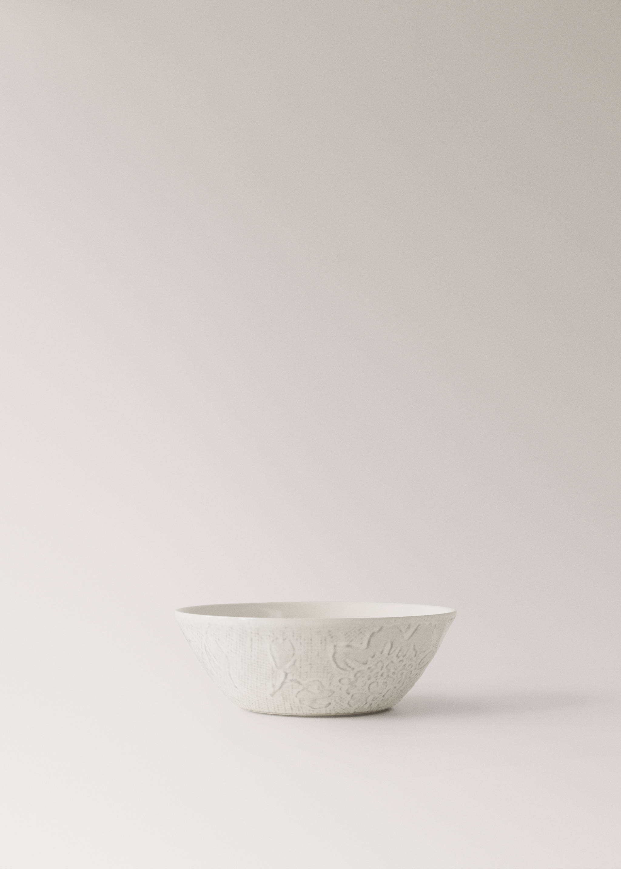 Textured gres bowl - Article without model
