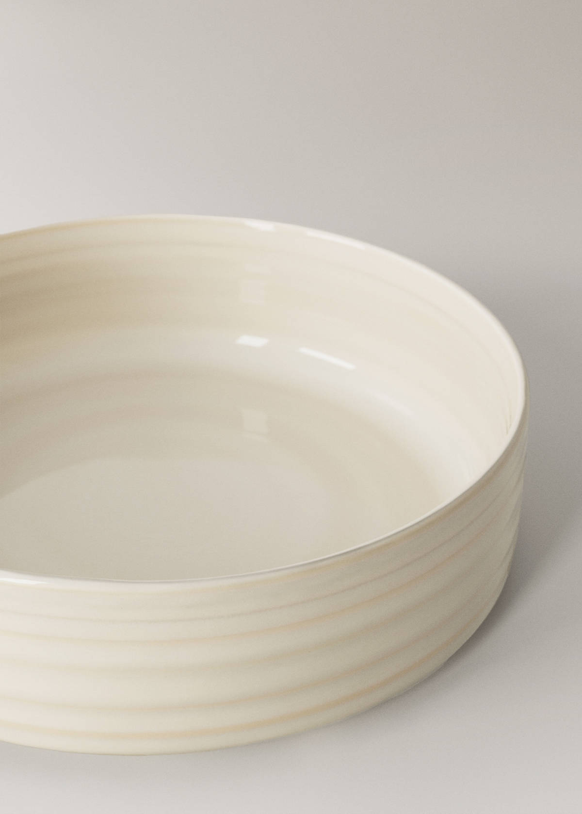 Uniform exterior gres bowl — Coffee