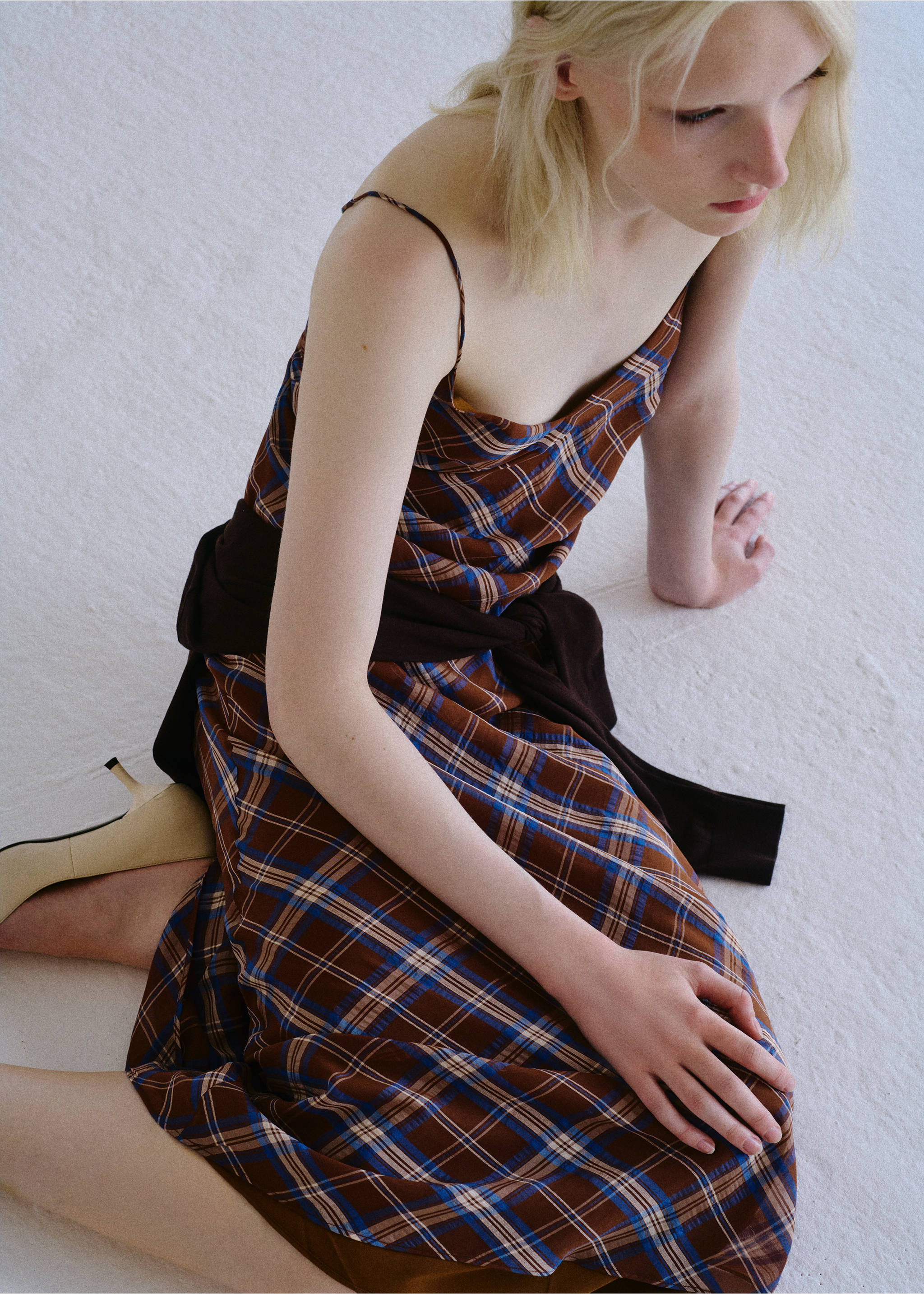 Dress cofi - Medium plane, Brown. Ref: 37013865-00.