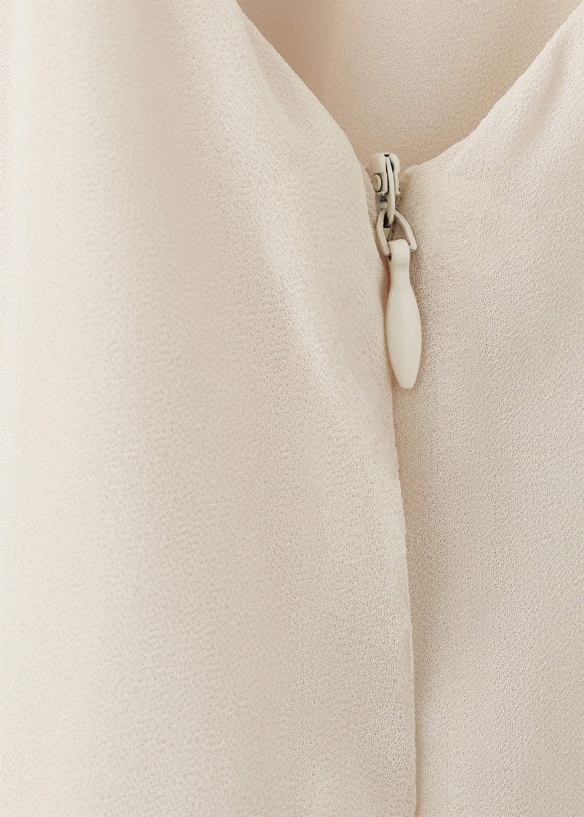 Robe halter détails plissés - Détail de l'article 0