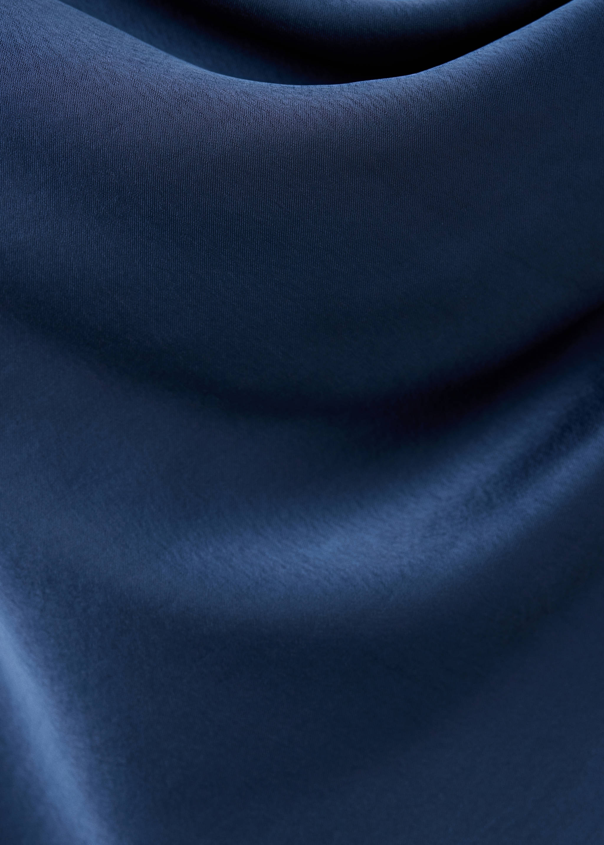 Asymmetrical satin dress - Details of the article 8