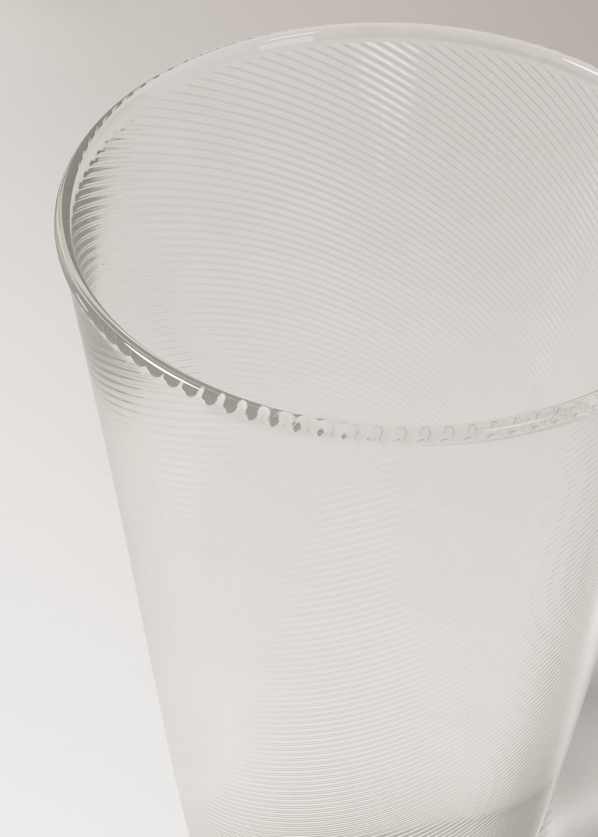 Medium textured glass vase - Details of the article 1