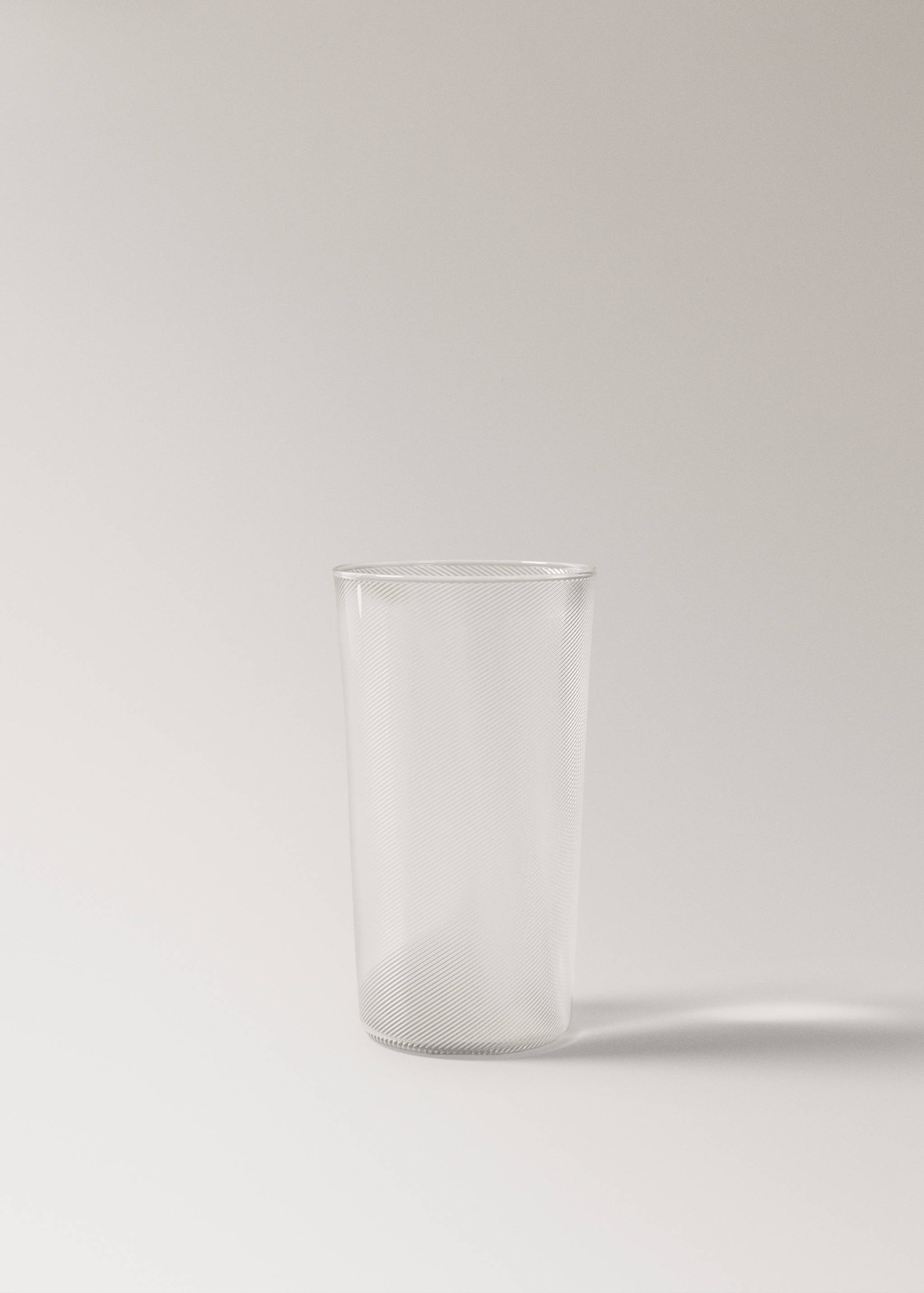 Medium textured glass vase - Article without model