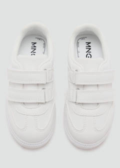 Velcro fastening straps sneakers — White 5