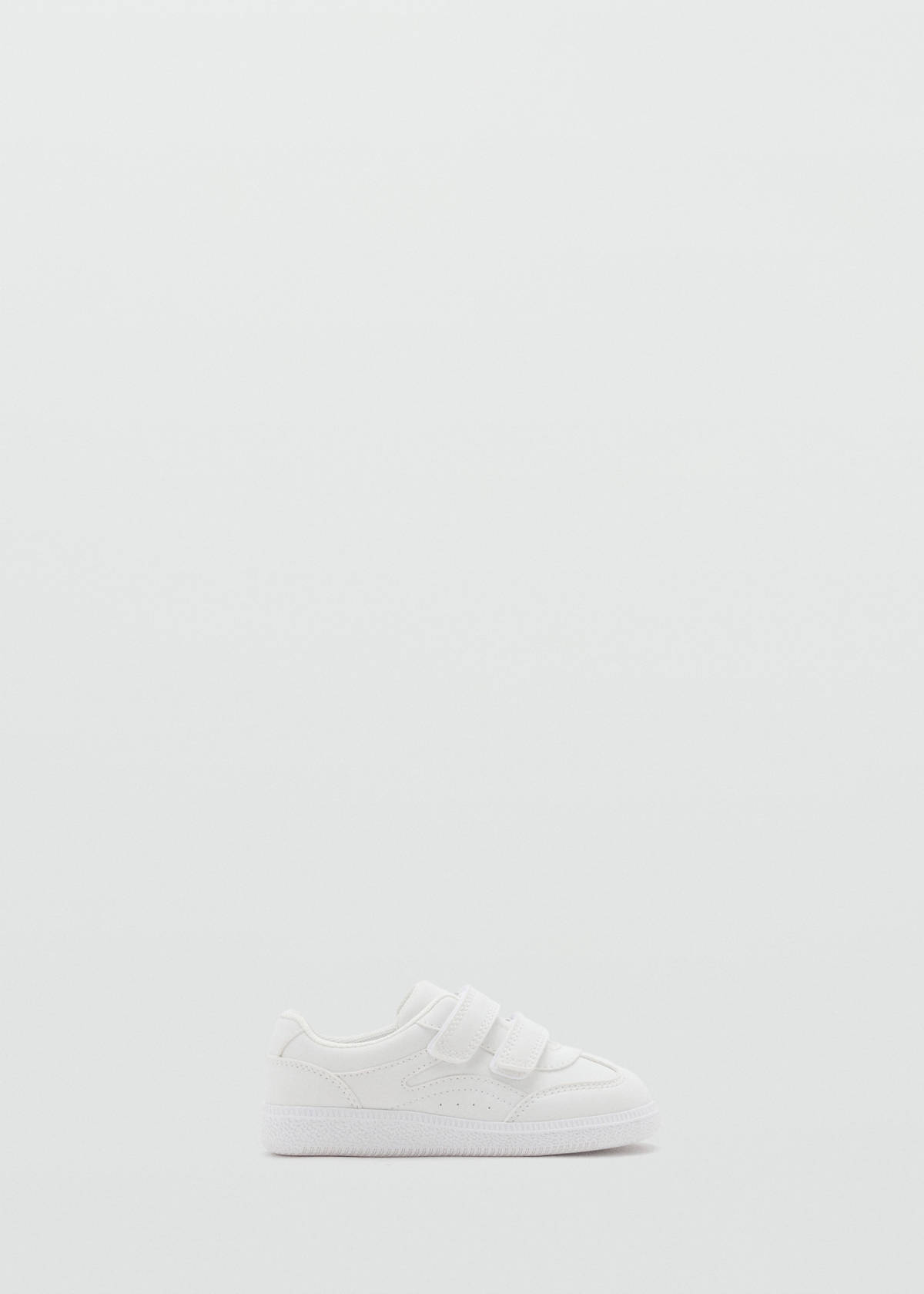 Velcro fastening straps sneakers — White