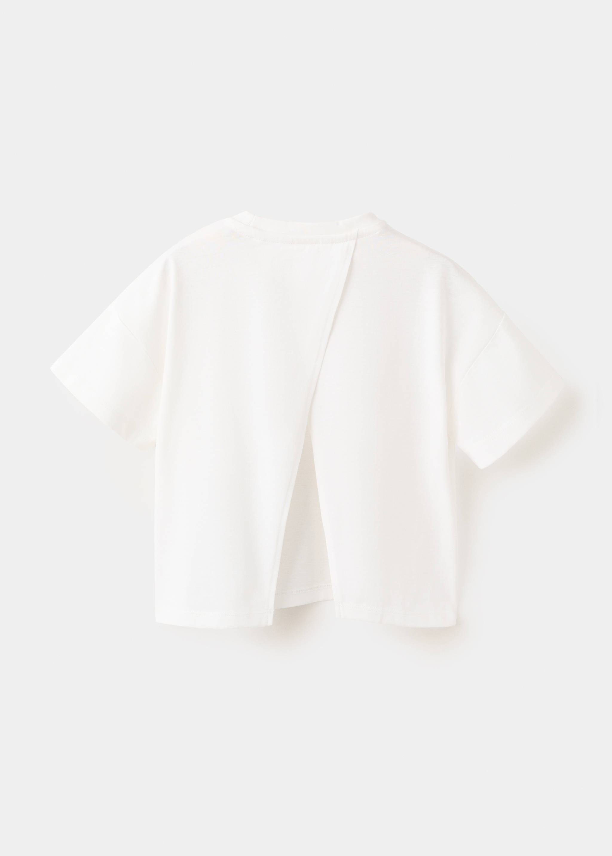 Camiseta 100% algodón lisa - Reverso del artículo