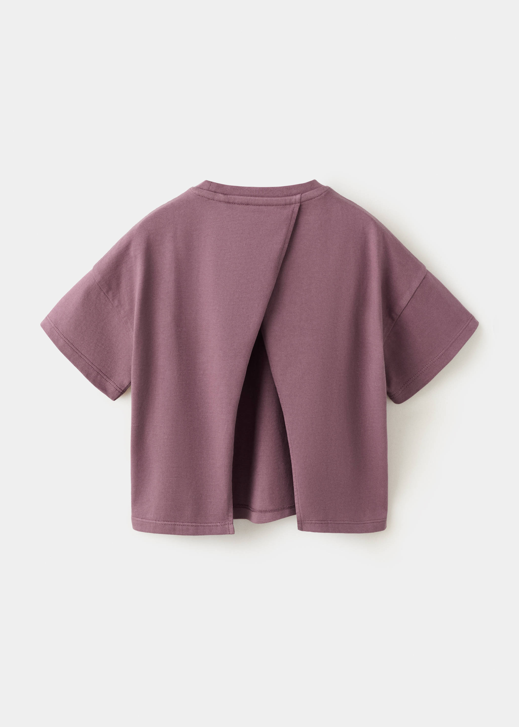 Camiseta 100% algodón lisa - Reverso del artículo