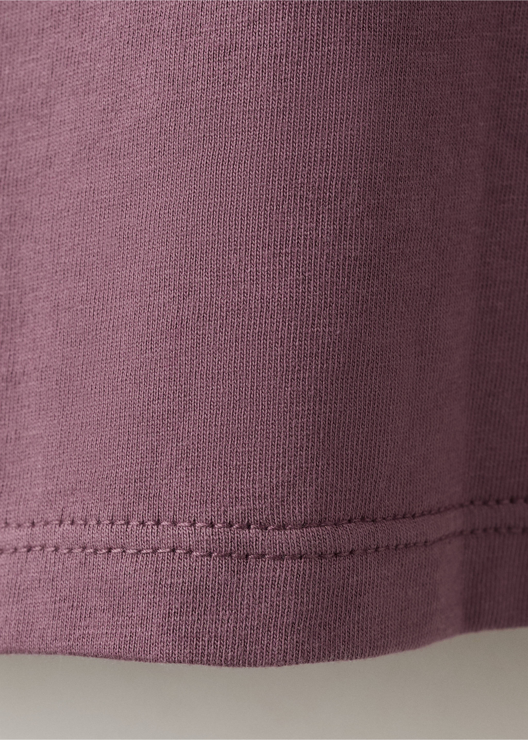 Camiseta 100% algodón lisa - Detalle del artículo 0, Granate. Ref: 37013878-00.