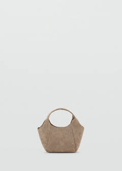 Stud leather bag — Sand 1