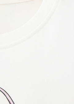 Textured printed cotton T-shirt — Off White 4