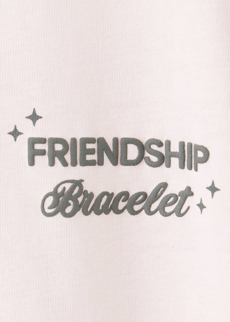 Printed cotton-blend t-shirt — Pink