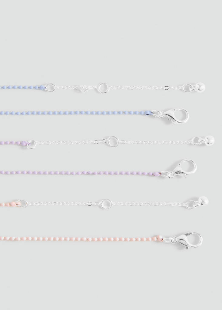 Pack of 3 Best Friends necklaces — Lilac