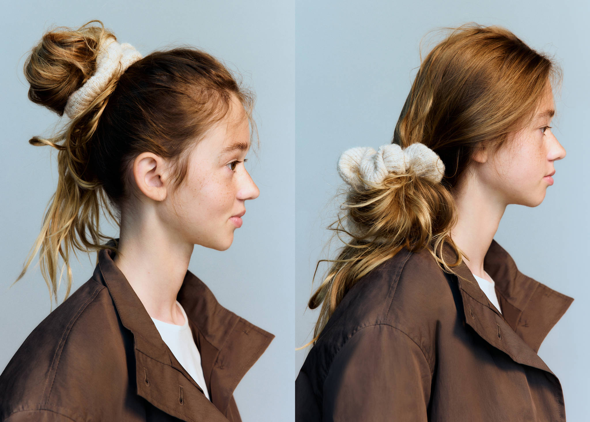 2-pack texture scrunchies - Panoramic plane