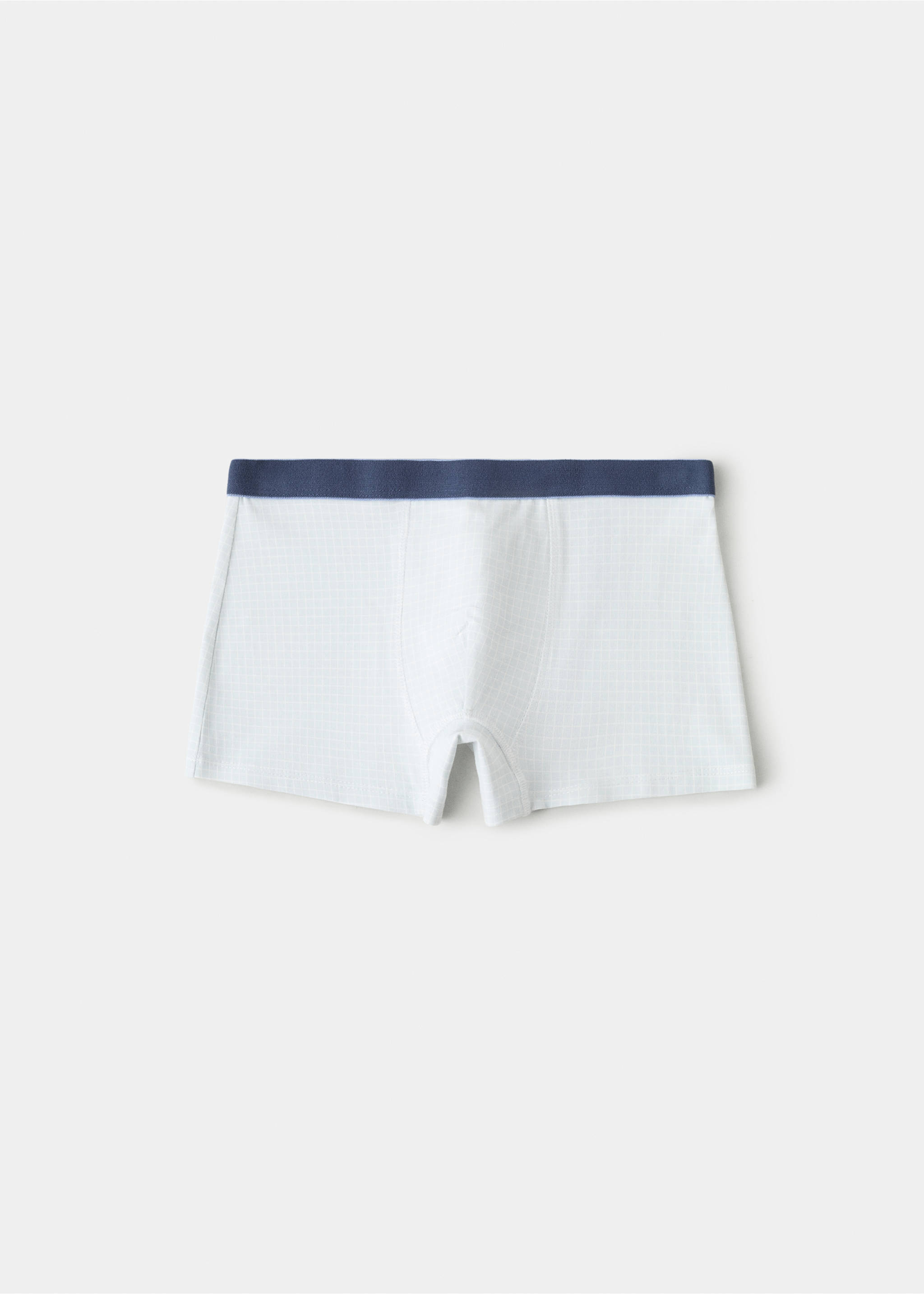 Lot 3 slips coton combinés - Détail de l'article 8, Bleu ciel. Ref: 37014069-00.