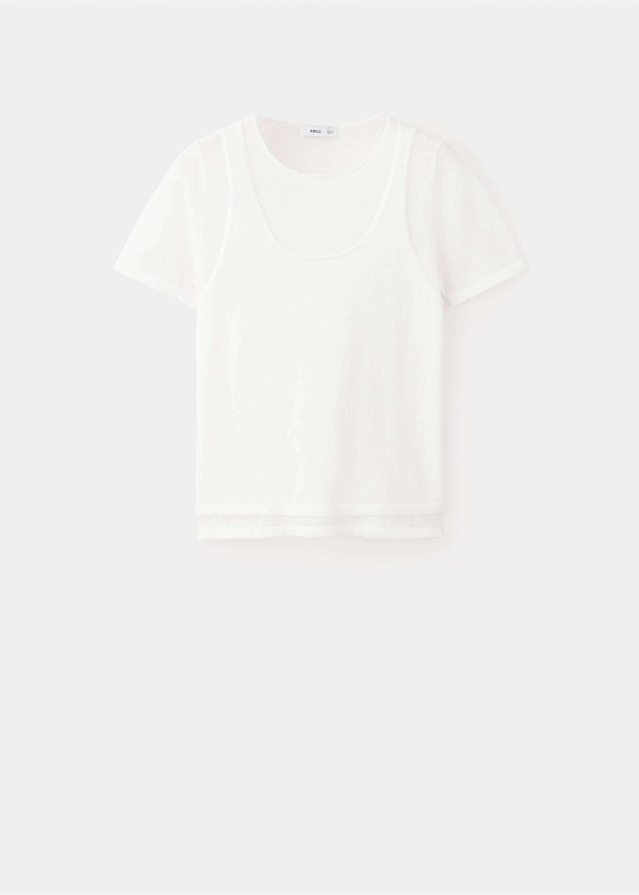 Sweater laye - Article without model, White. Ref: 37014078-00.