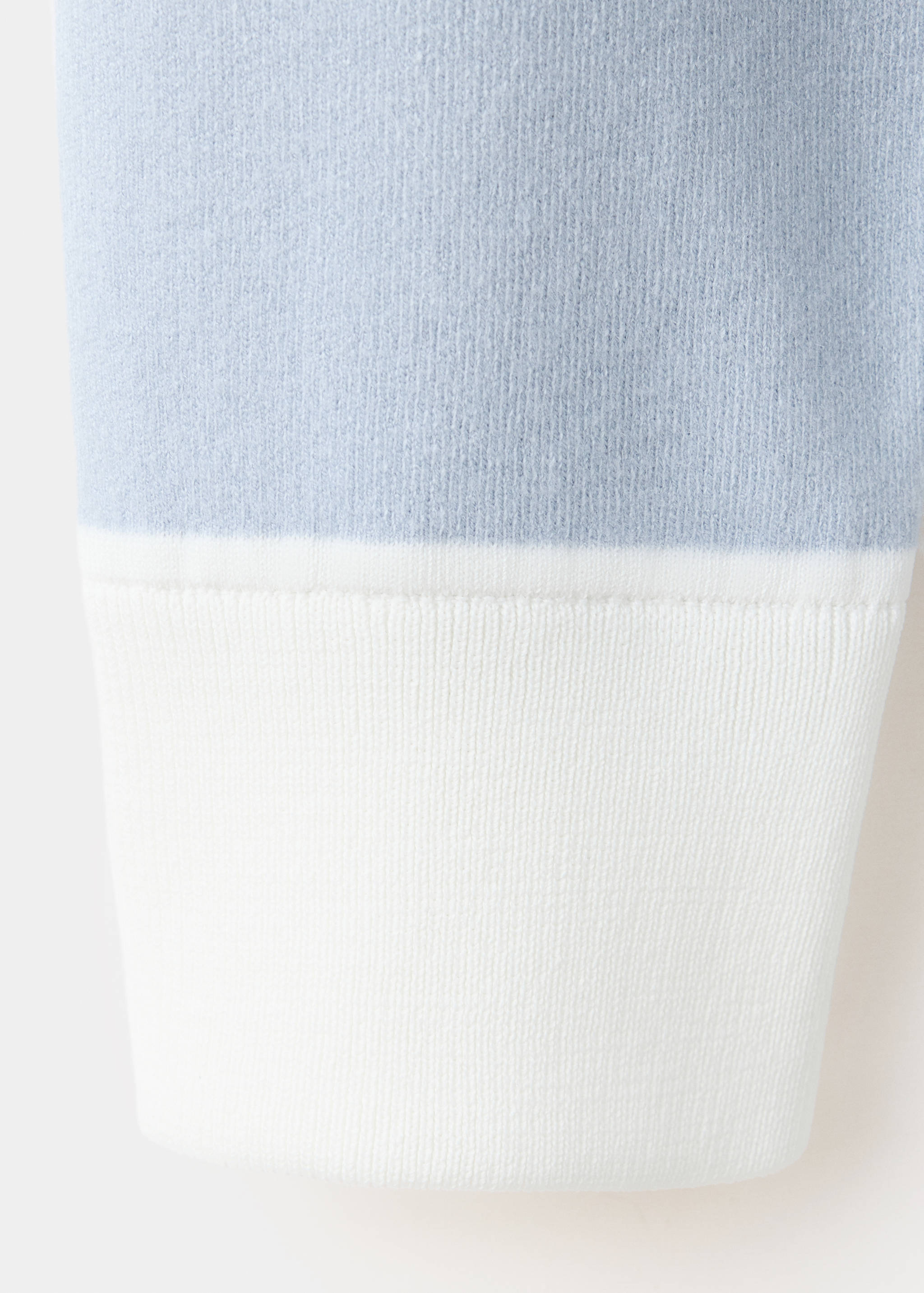 Striped polo neck sweater - Details of the article 0