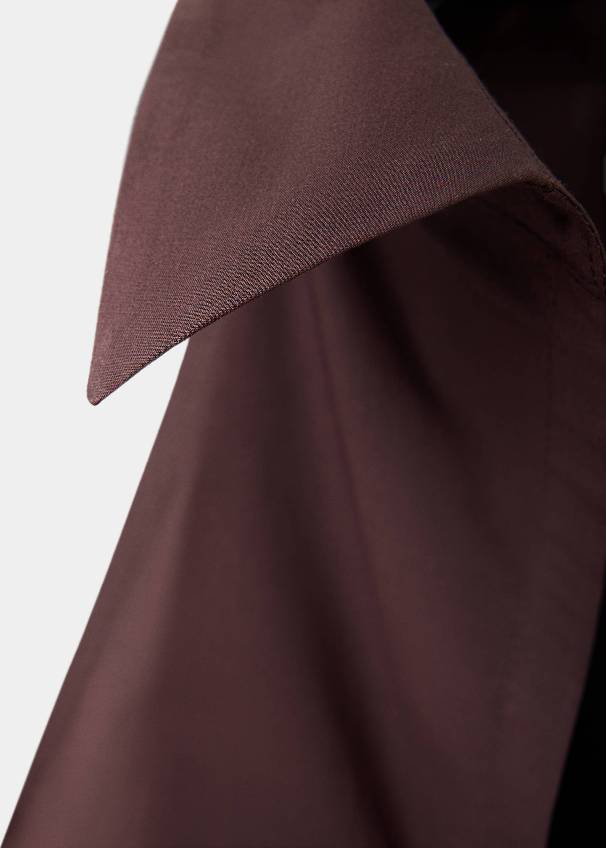 Camisa cuello pico fruncido - Detalle del artículo 0