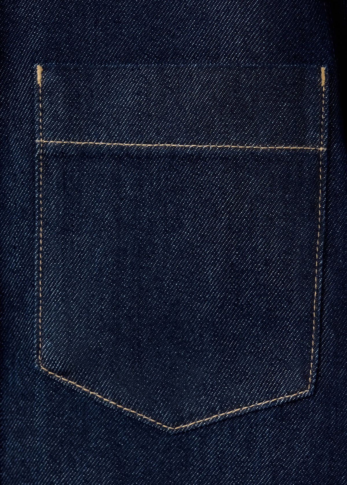 Denim shirt with pockets — Open Blue