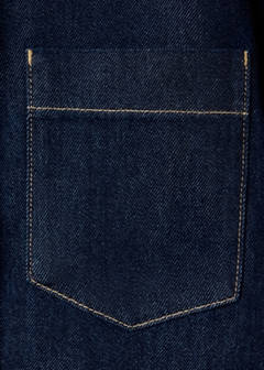 Denim shirt with pockets — Open Blue 6