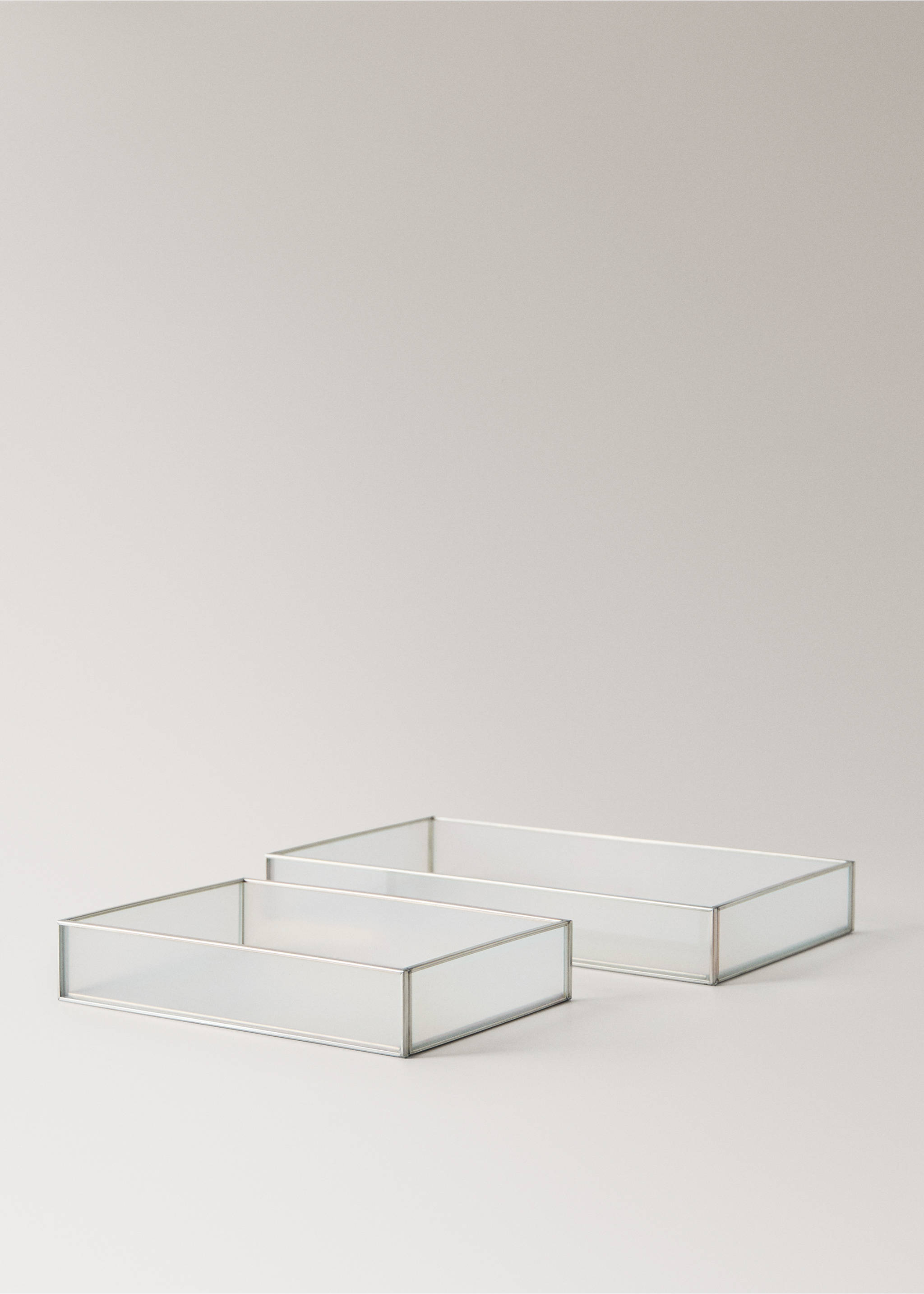 Decorativa tray nicolomt - Details of the article 4, Silver. Ref: 37014090-00.
