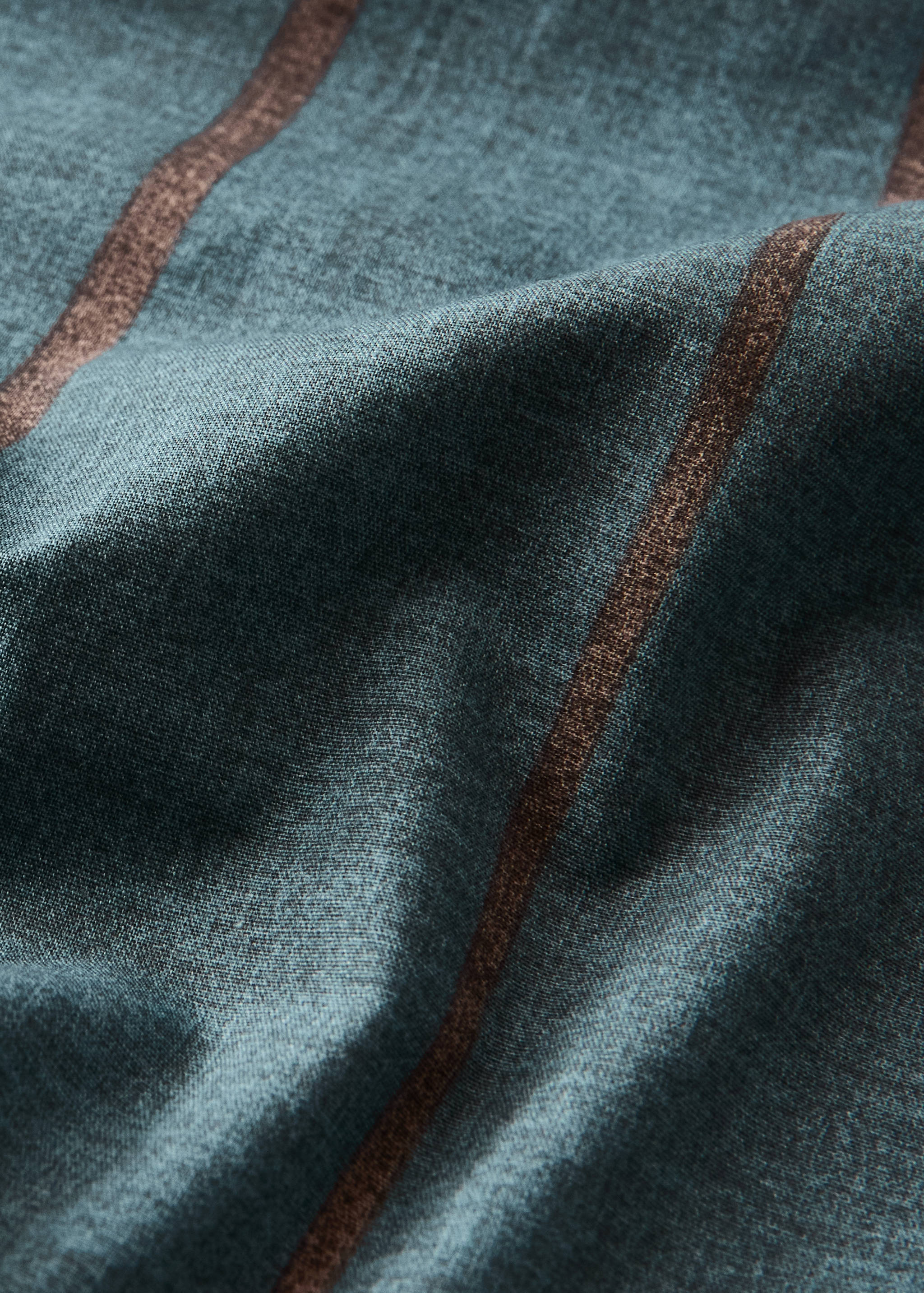 100% cotton striped duvet cover for 135/140 cm bed - Details of the article 1