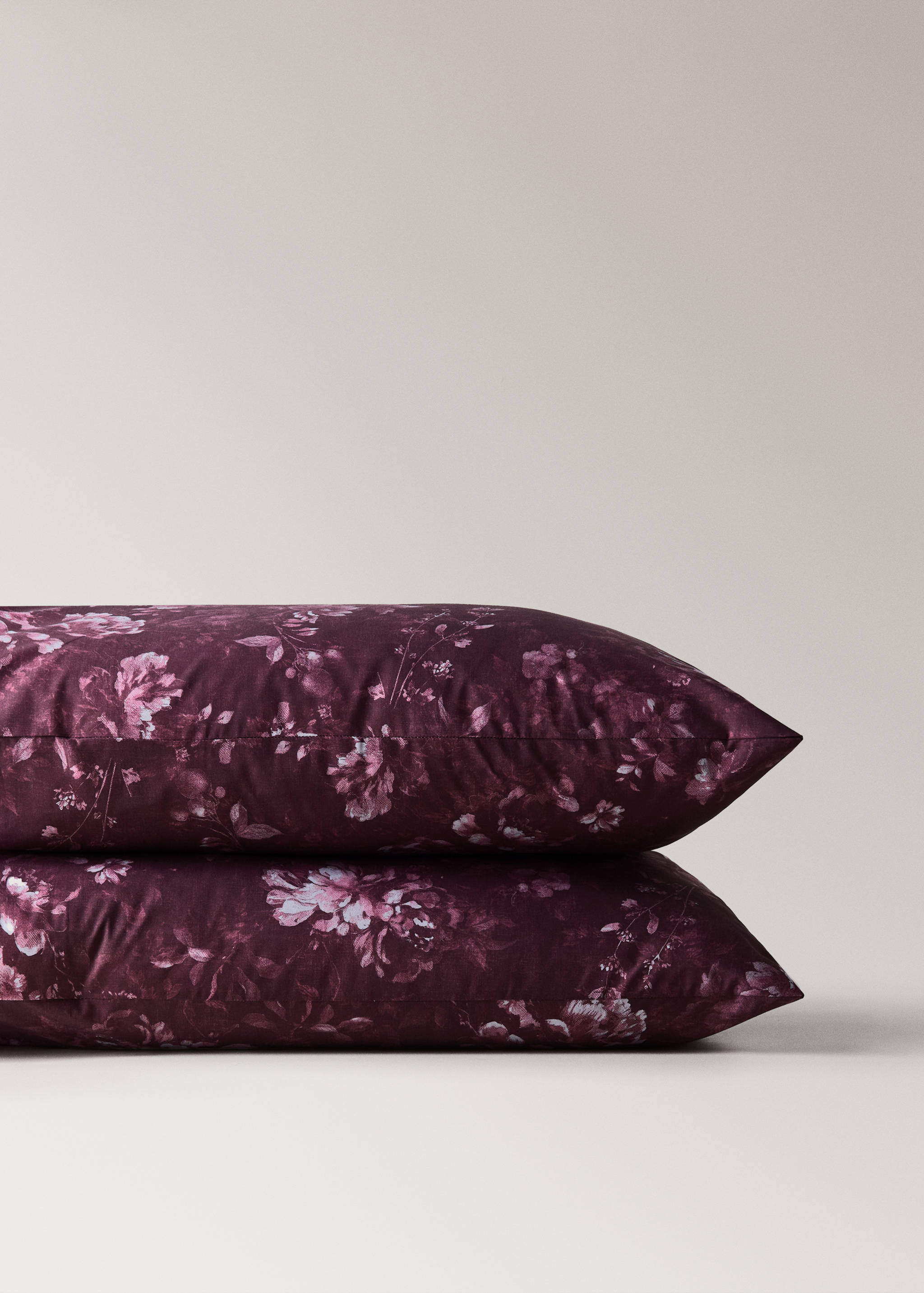 Funda almohada 100% algodón floral 50x75 - Detalle del artículo 1