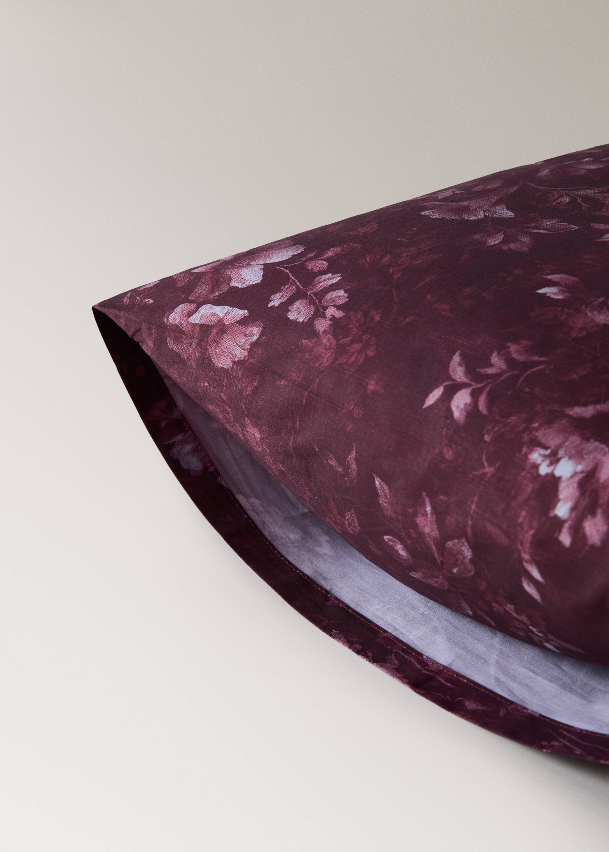 Funda almohada 100% algodón floral 50x75 - Detalle del artículo 2
