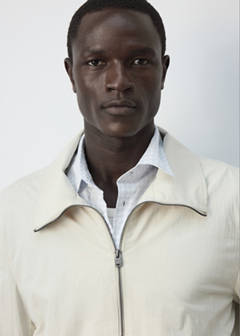Water-repellent jacket with pockets — Beige 4