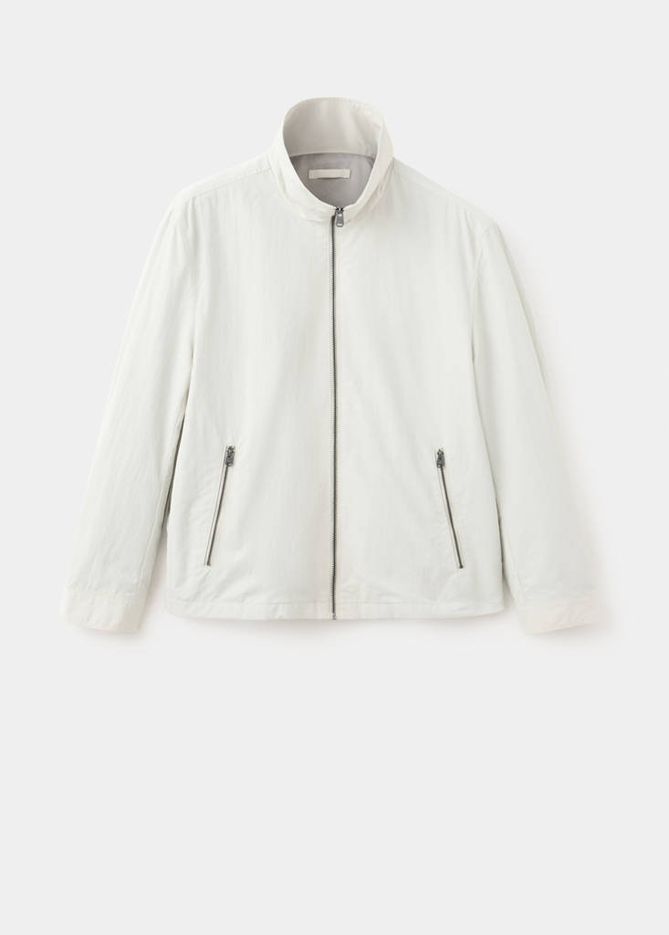 Water-repellent jacket with pockets — Beige