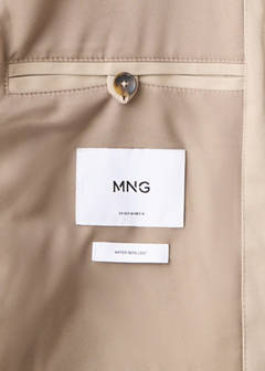 Water-repellent cotton-blend jacket — Beige 10
