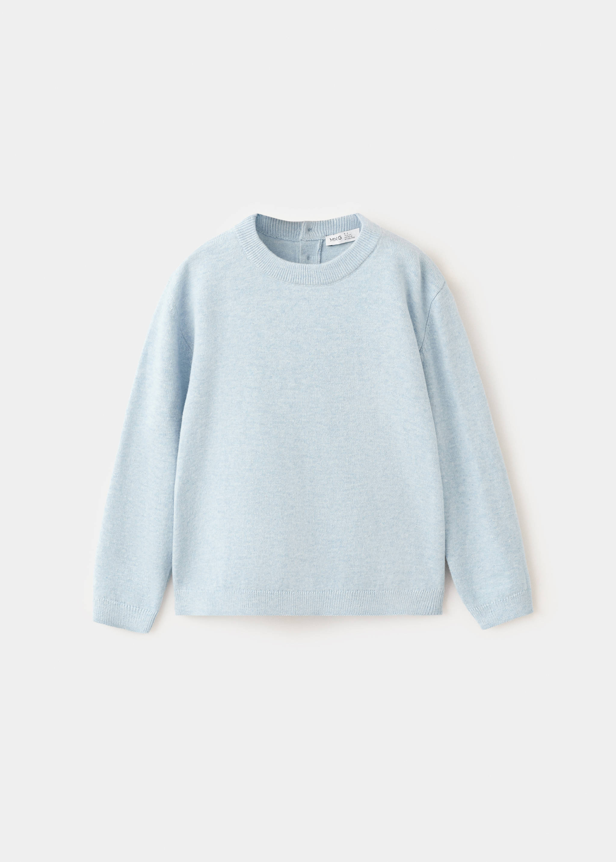 Medium-knit cotton sweater - Article without model