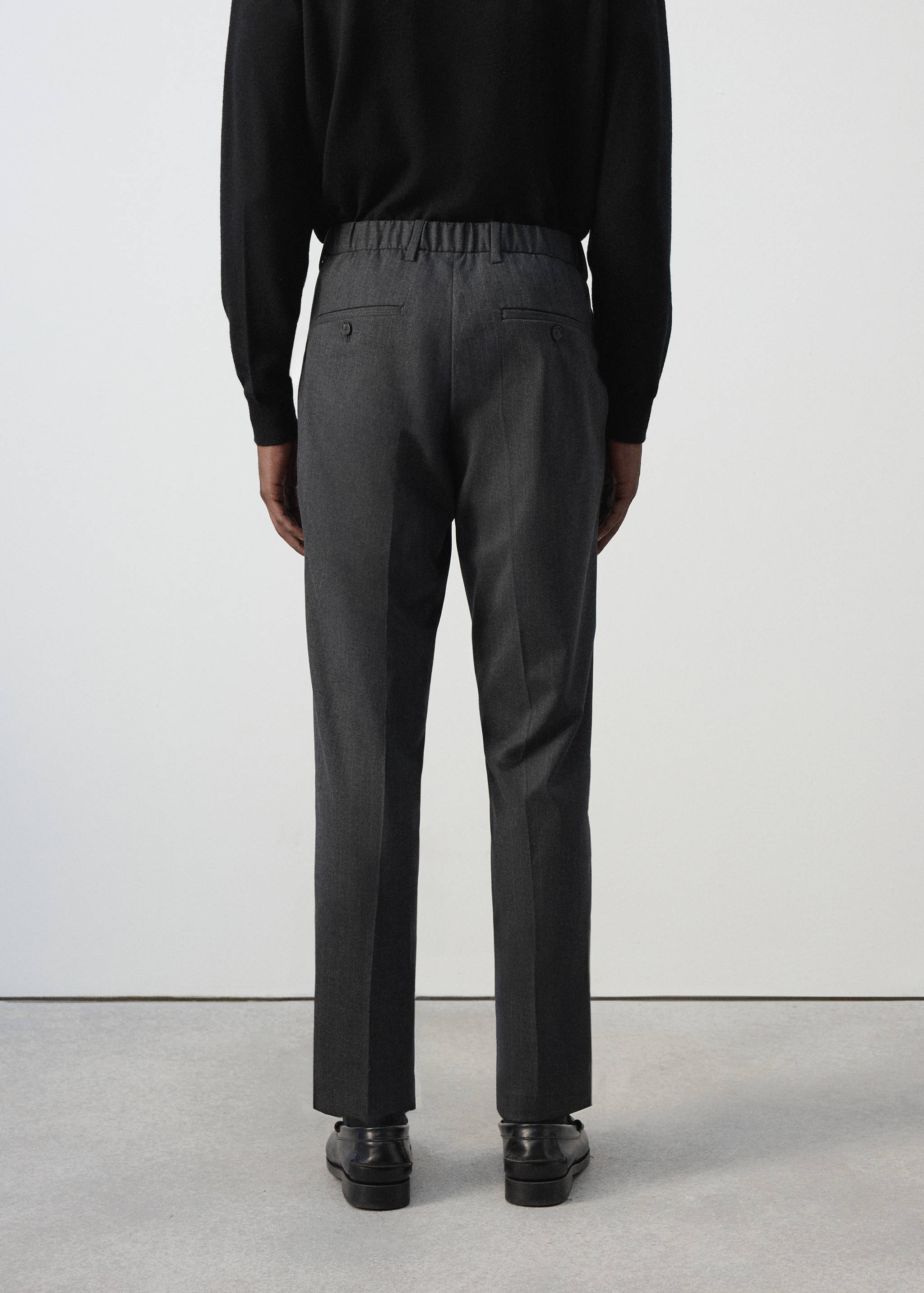 Bologna cropped slim-fit trousers - Reverse of the article