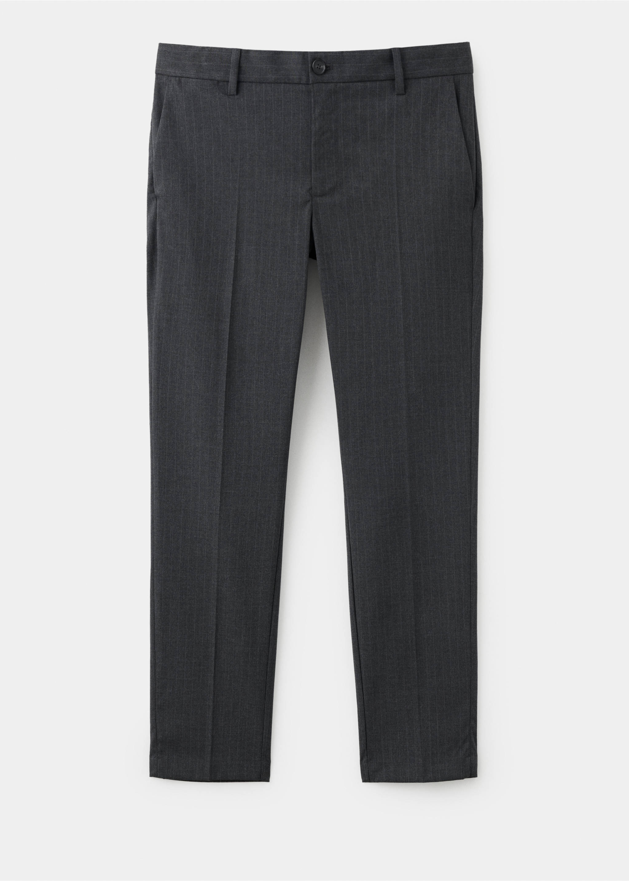 Pantalón Bologna cropped slim fit - Artículo sin modelo, Gris oscuro vigoré. Ref: 37014409-00.