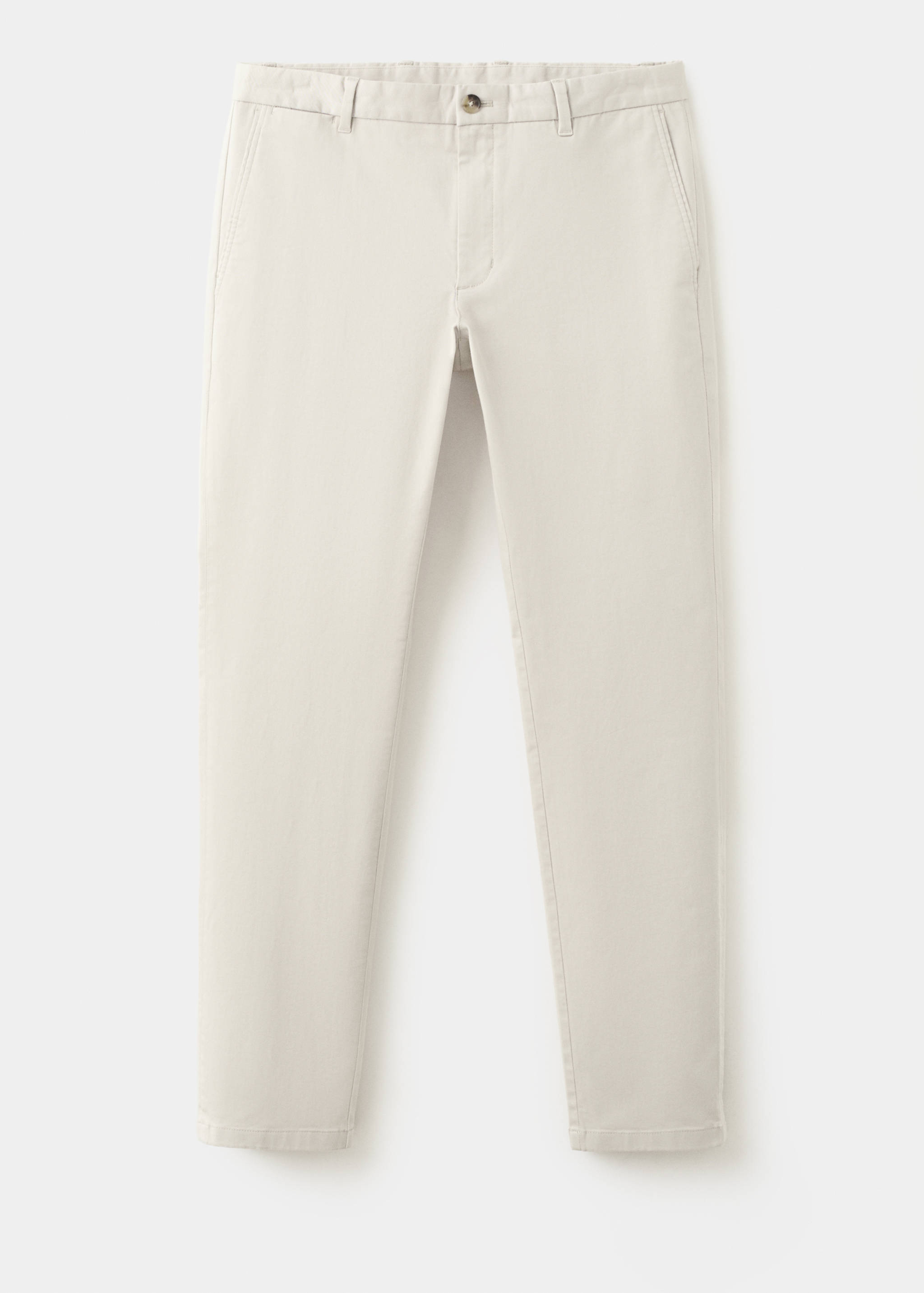 Pantalon Barna super slim-fit chino en sergé - Article sans modèle