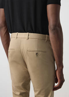 Barna slim-fit twill chino trousers — Beige 7
