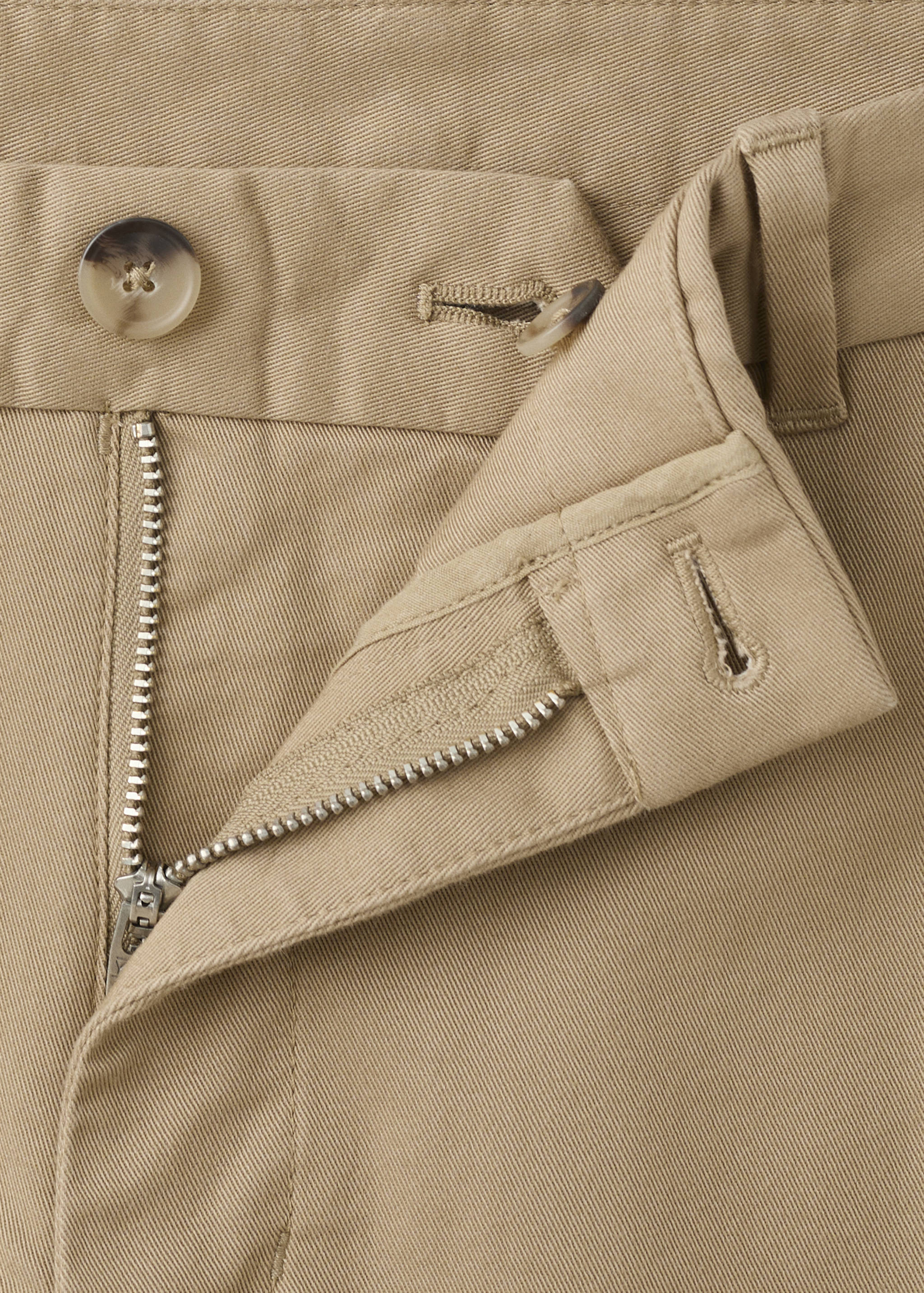 Pantalon Barna super slim-fit chino en sergé - Détail de l'article 8