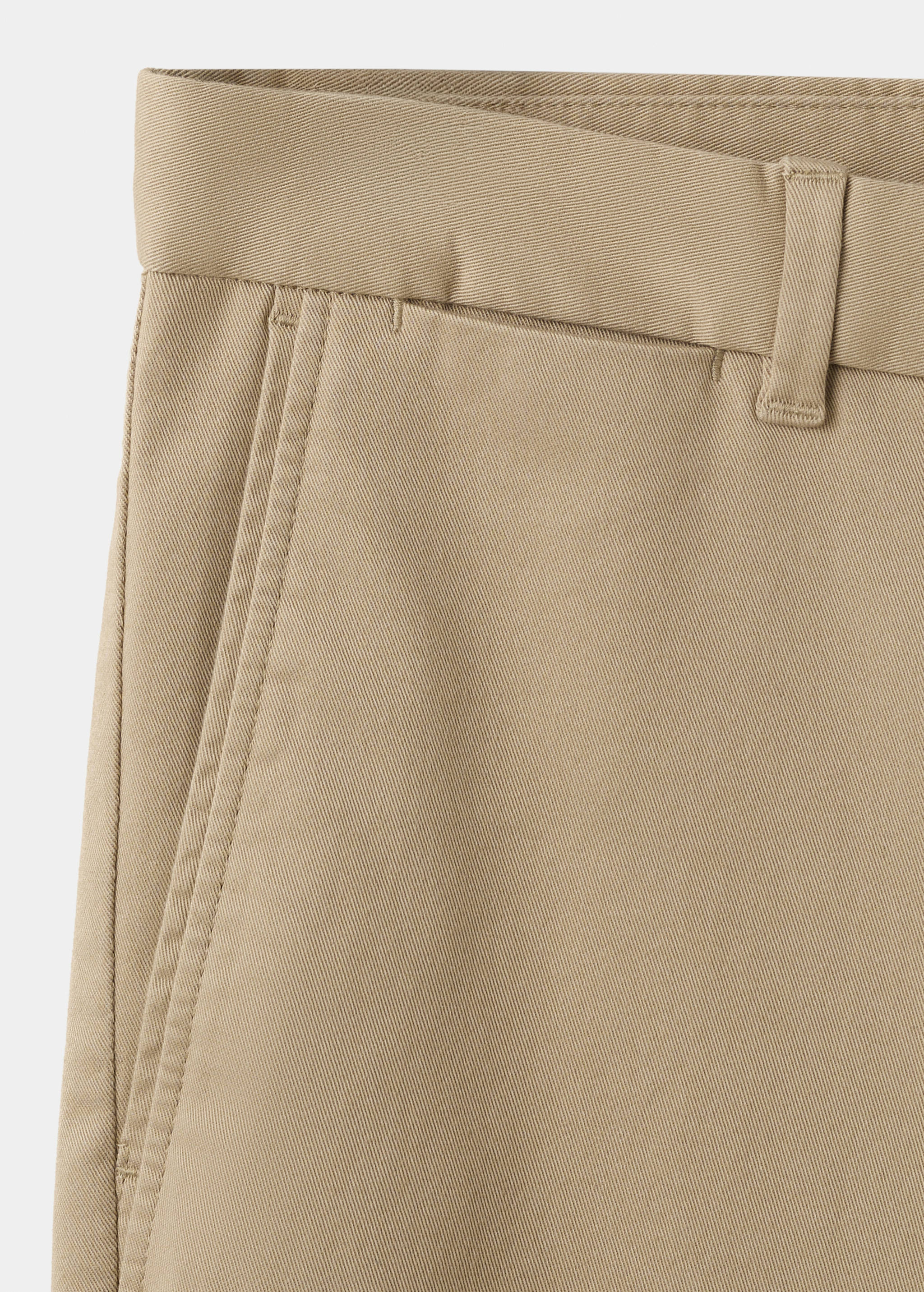 Pantalon Barna super slim-fit chino en sergé - Détail de l'article 0