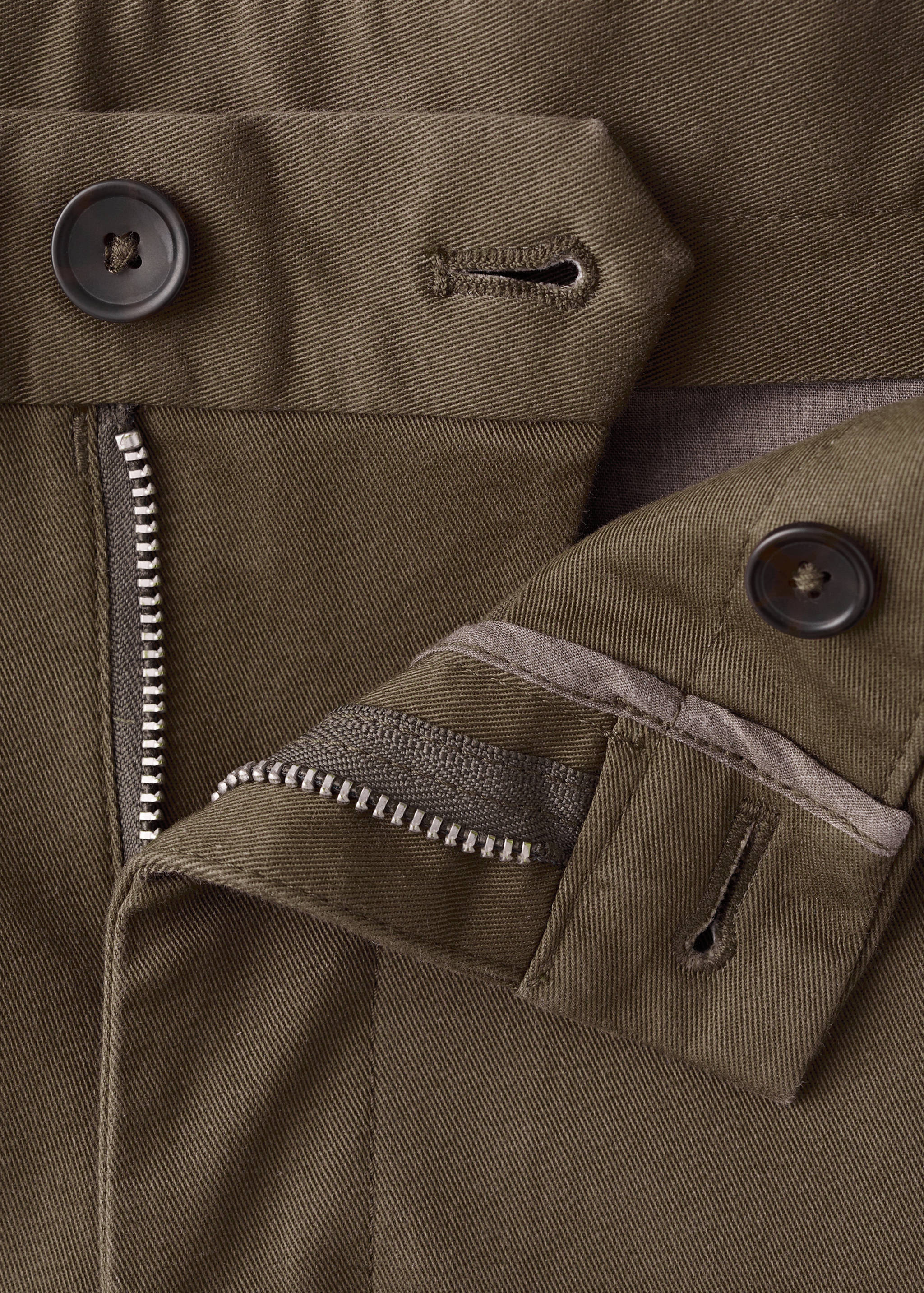 Pantalon Barna super slim-fit chino en sergé - Détail de l'article 8
