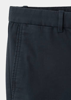 Barna slim-fit twill chino trousers — Navy 9